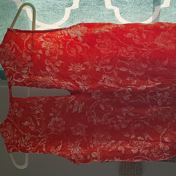 EUC ATTENTION Orange romper - Picture 4 of 7